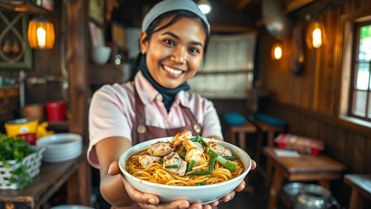 Mie Ayam Mupakat Pak Mo: Rasa yang Menggugah Selera di Jantung Cilacap